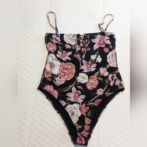 Billabong Floral One Piece